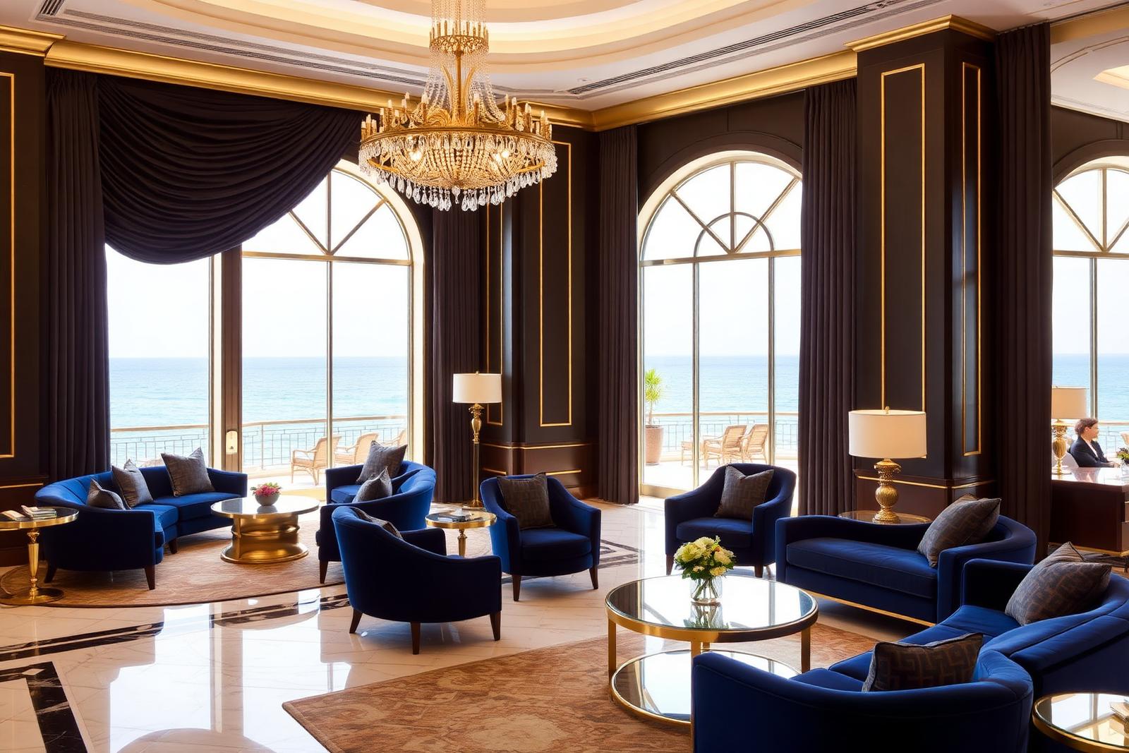 Hotel lounge